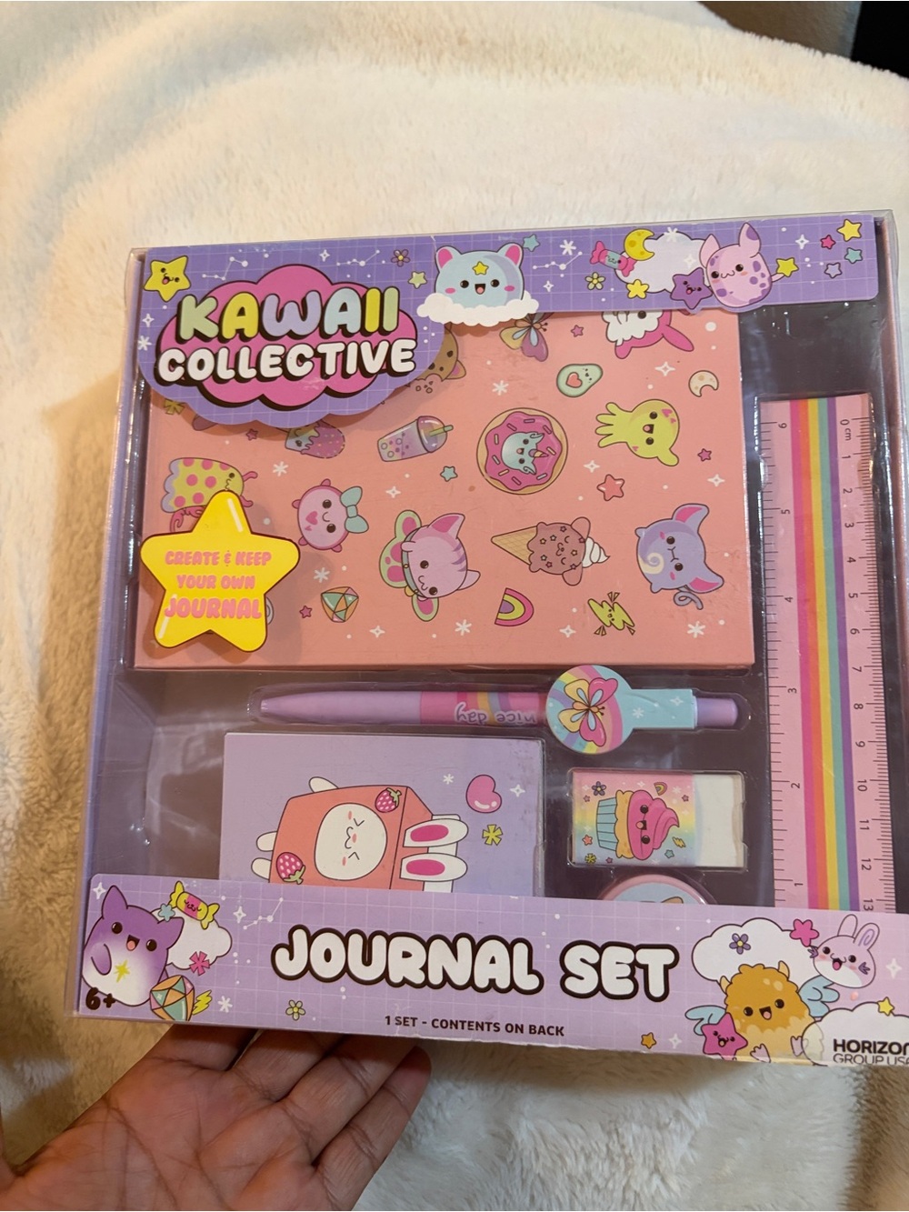Kawaii Collective Pink Kids Journal Set by
